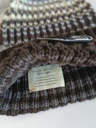 Wełniana ciepła czapka - merino