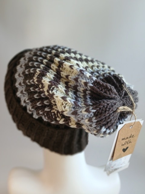 Wełniana ciepła czapka - merino