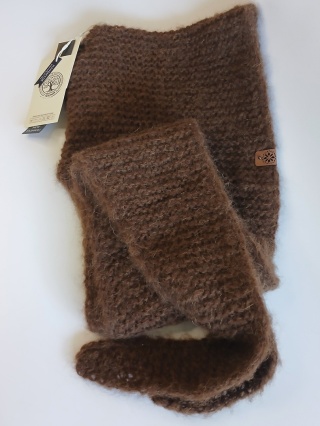 Sophy-hood / alpaca i jedwab