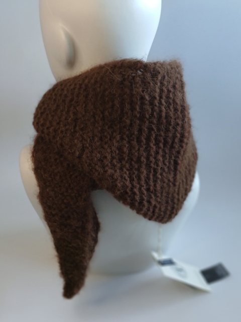 Sophy-hood / alpaca i jedwab